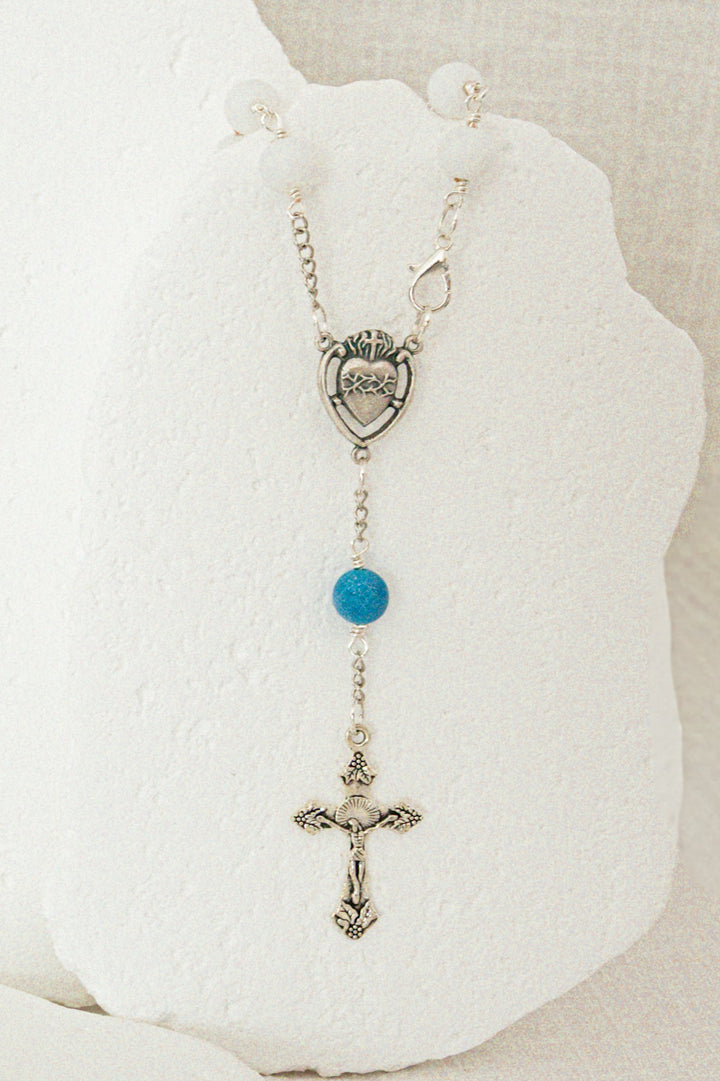 Grace of Lourdes Rosary Bag Charm