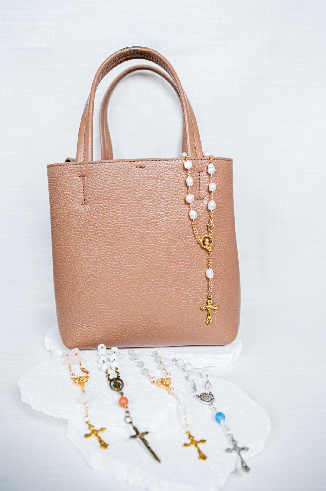 Glorious Dawn Rosary Bag Charm