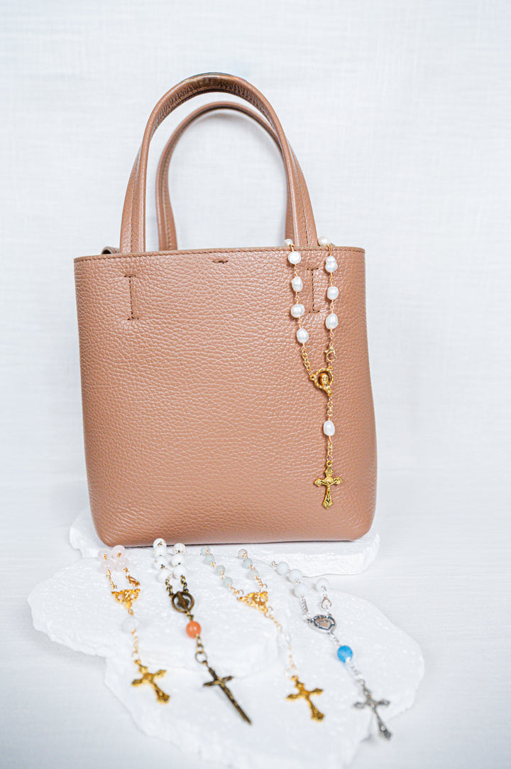 Glorious Dawn Rosary Bag Charm